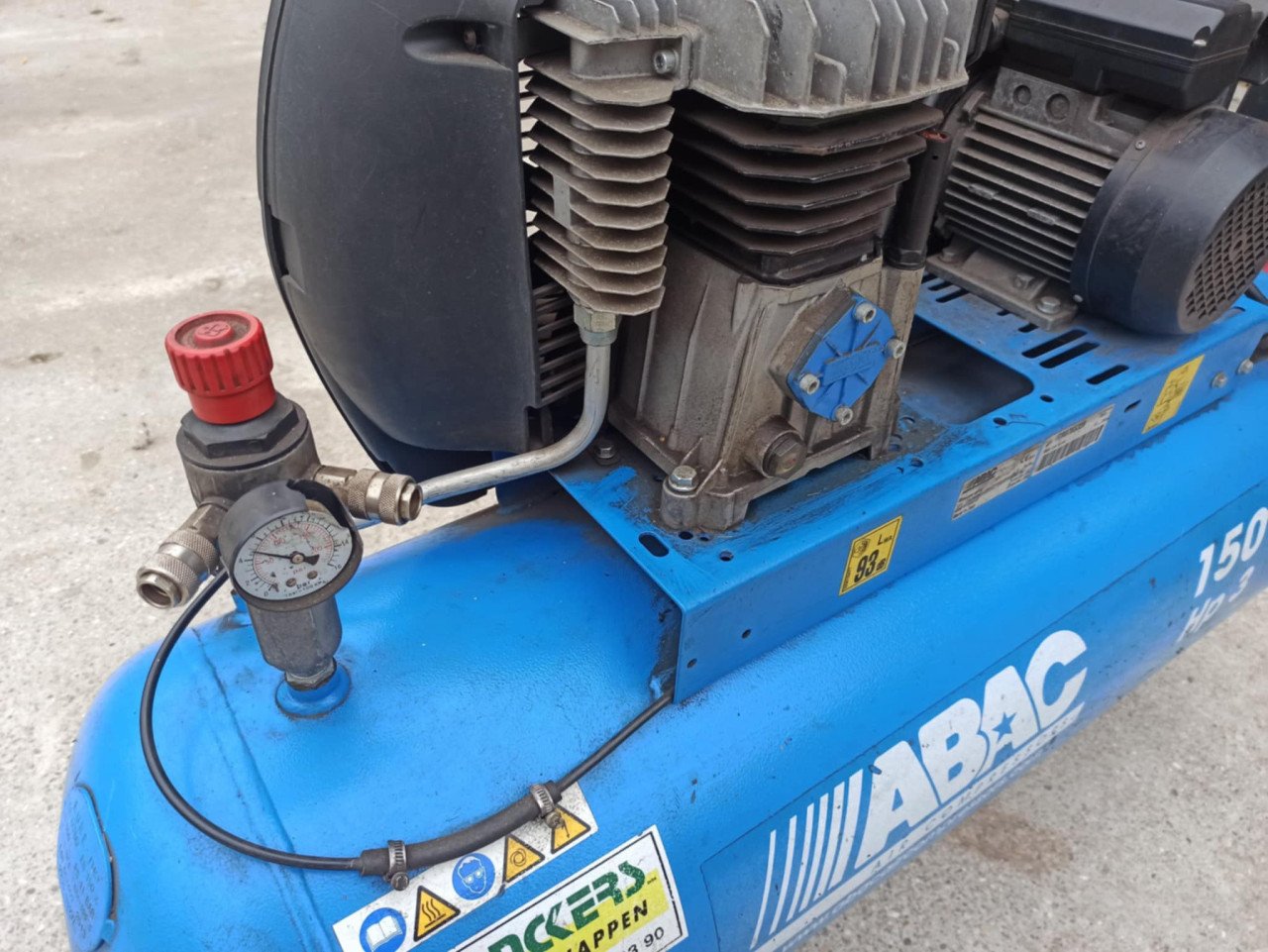 ABAC 150 HP3 Compressor - 150 Liter / 3PK