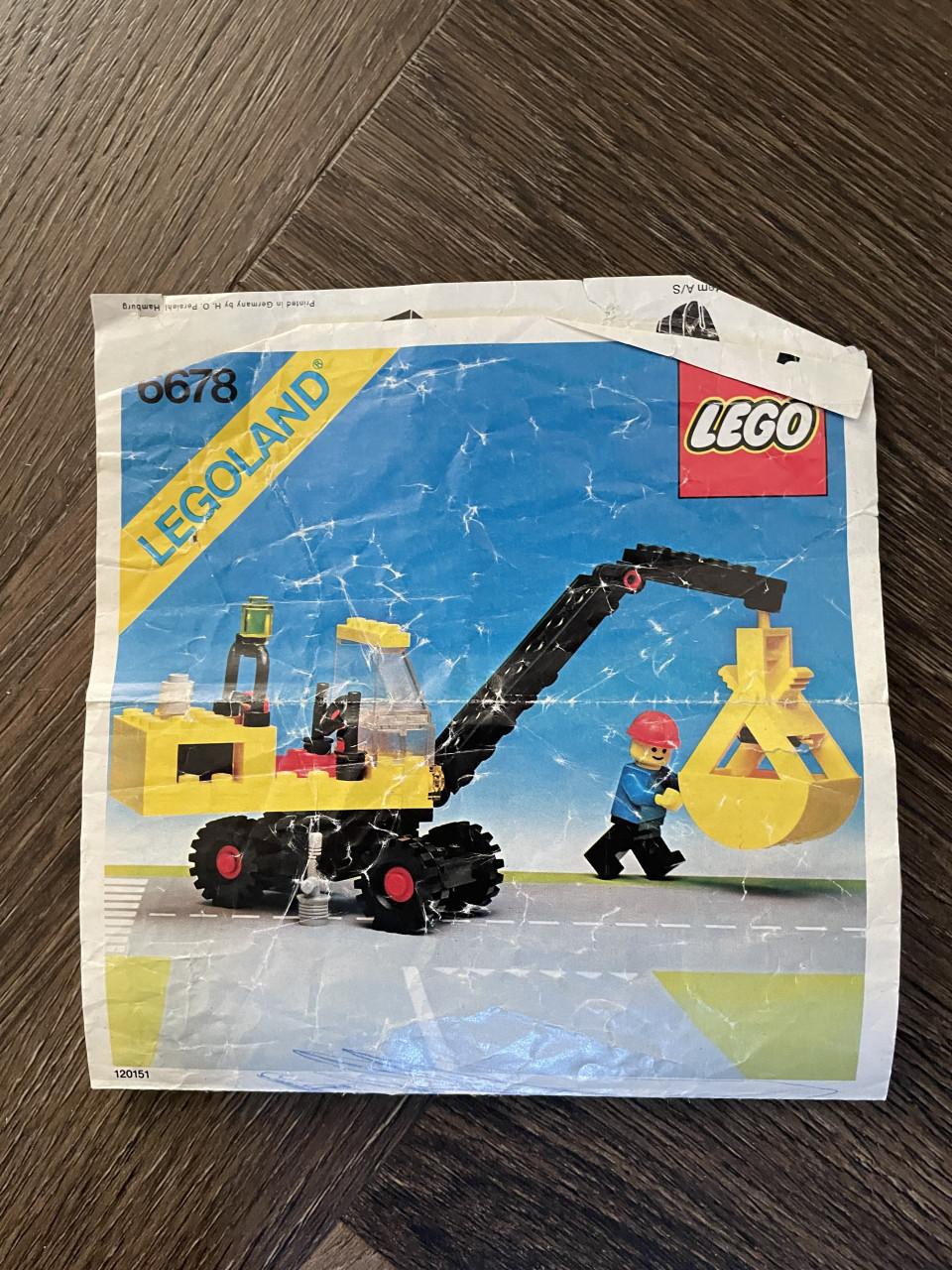Lego Lego land: Pneumatische kraan 6678