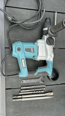 Wesco boorhamer 1000W met onderdelen teab