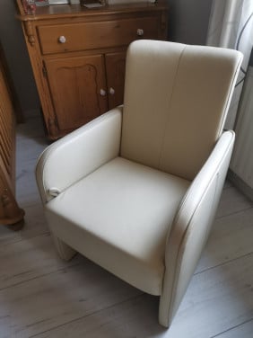 Fauteuil beige