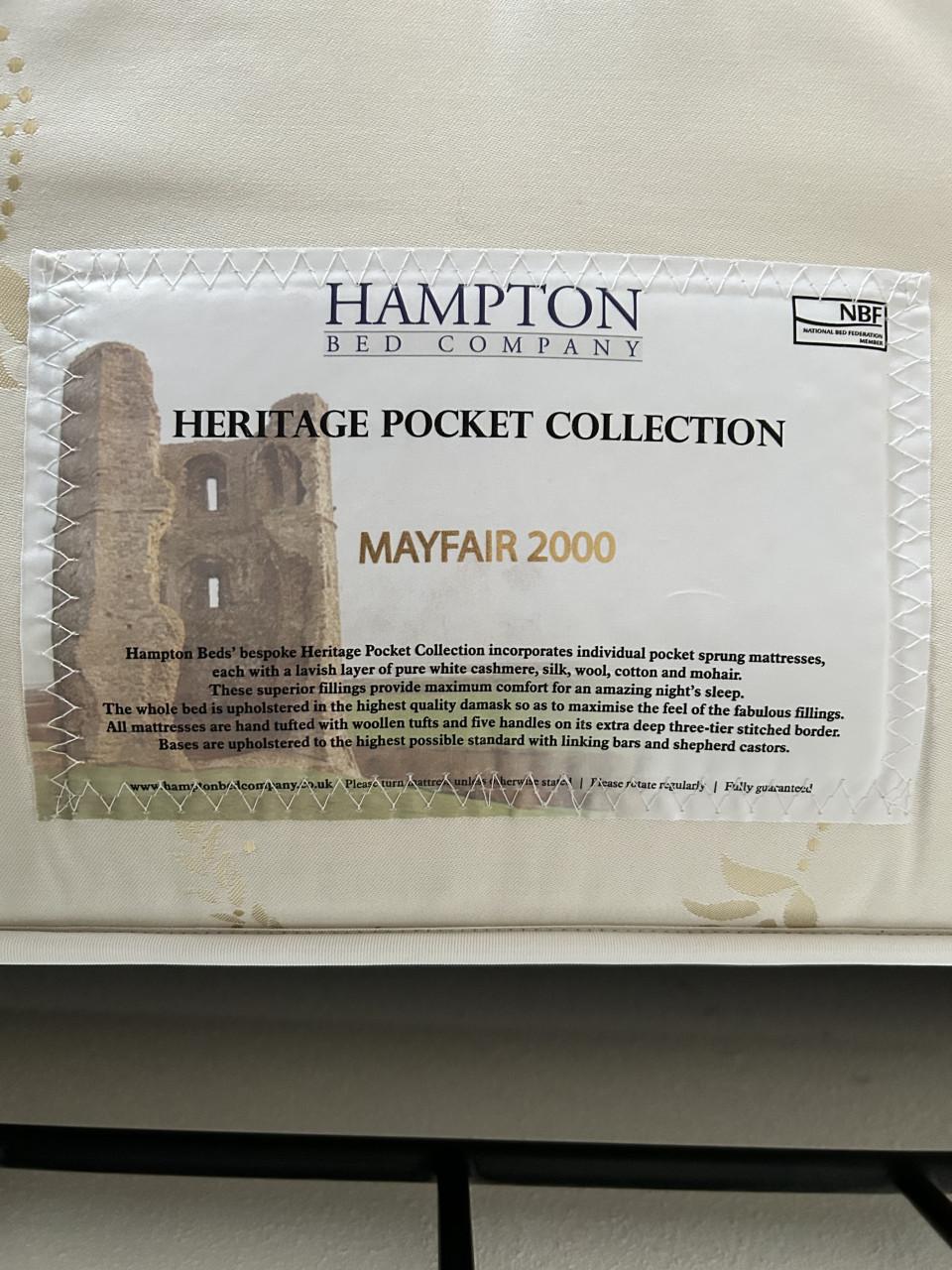 Te koop zgan Engels 1e kwaliteit matras