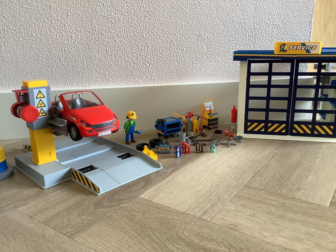 Playmobil autogarage 70202 met carwash 6571