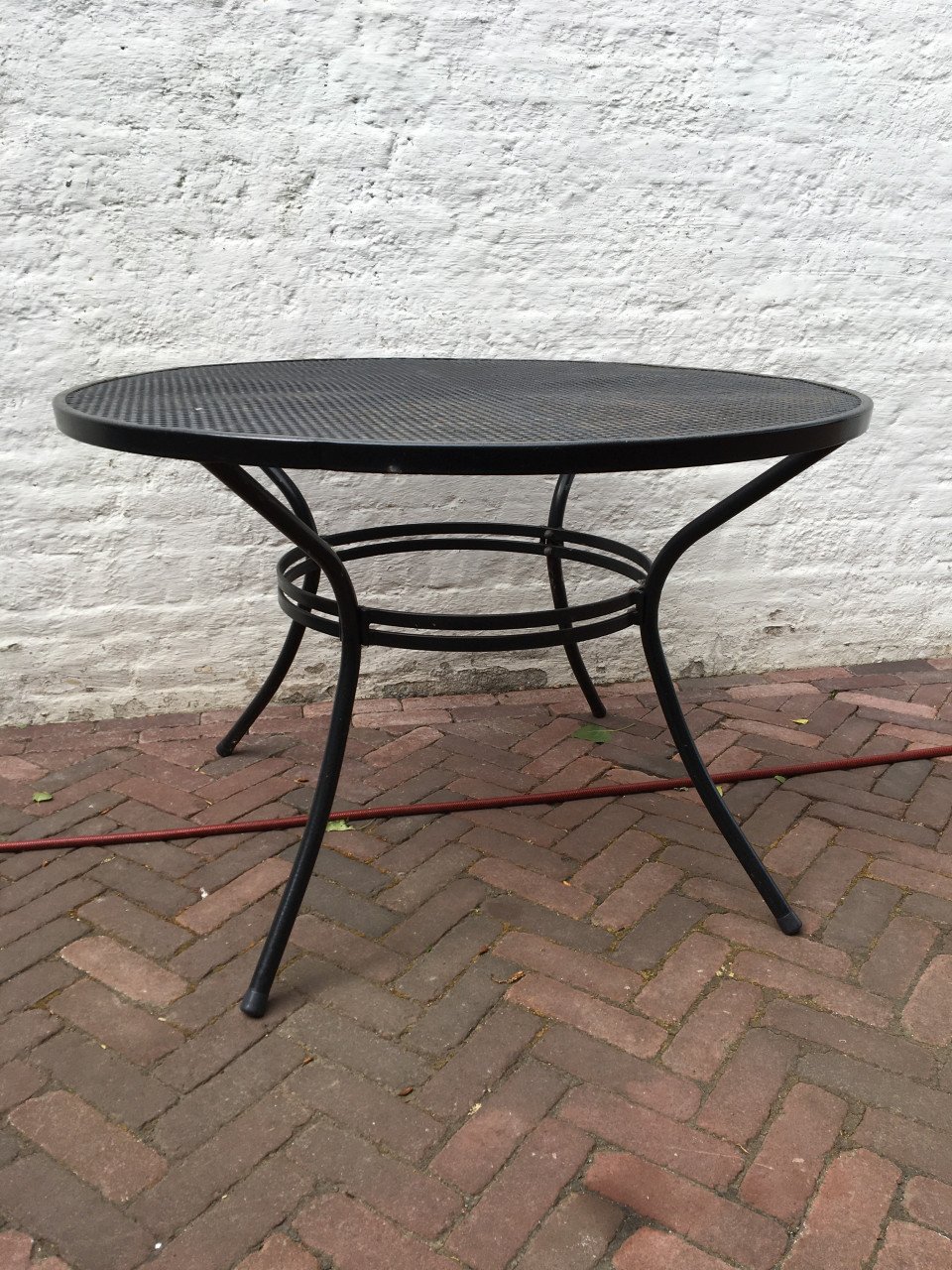 Ronde Stalen Tuintafel