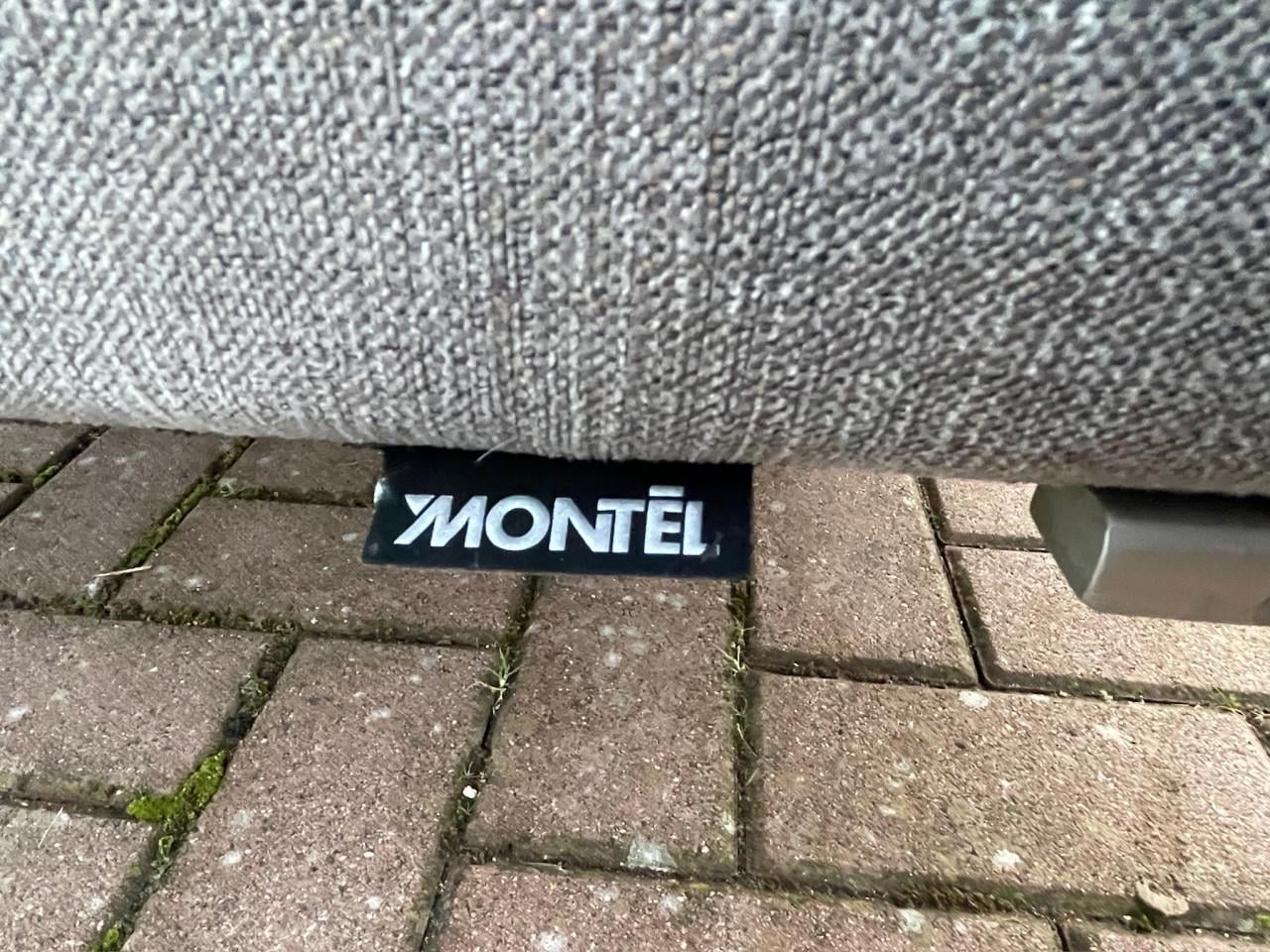 Montèl Tristan Grijze Hoekbank-Verfijnd Lounge Comfort