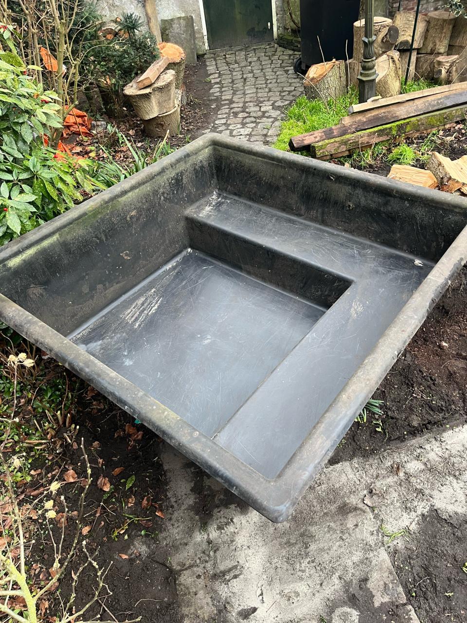 Vijver bak Hottub polyester 190x190