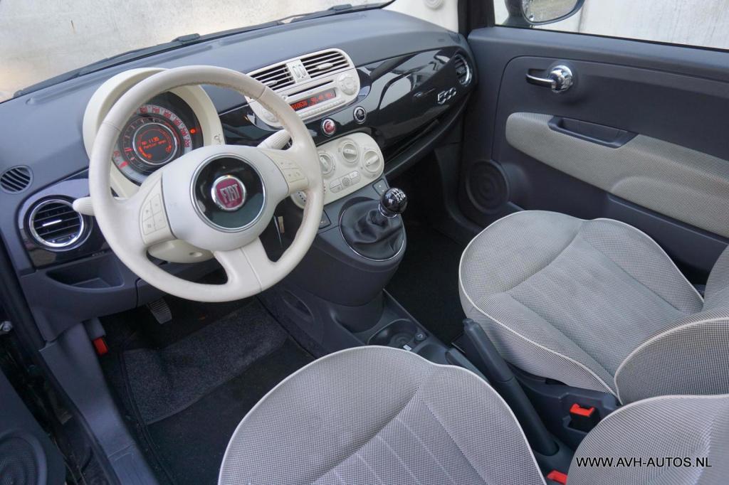 Fiat 500 0.9 twinair, panoramadak!!