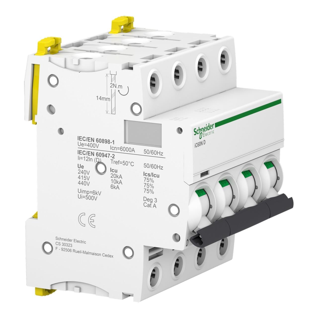 Schneider IC60N 20A automaat