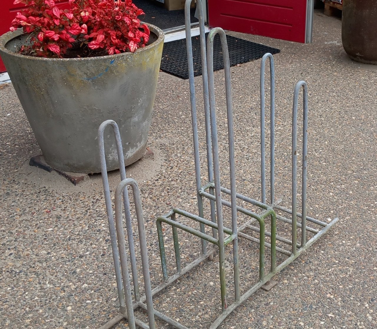 Vintage fietsenrek
