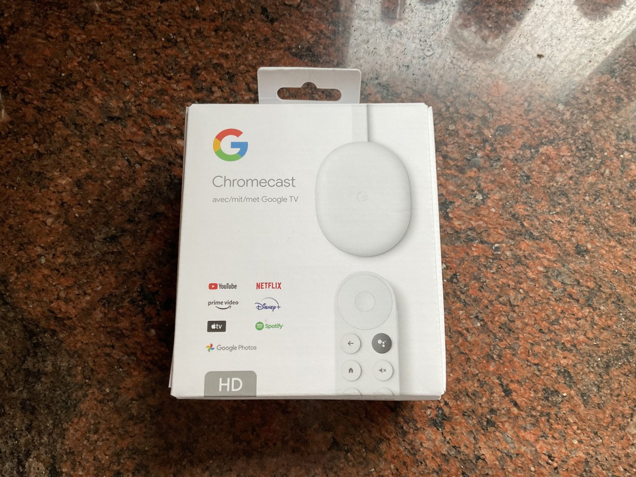 Google chromecast hd