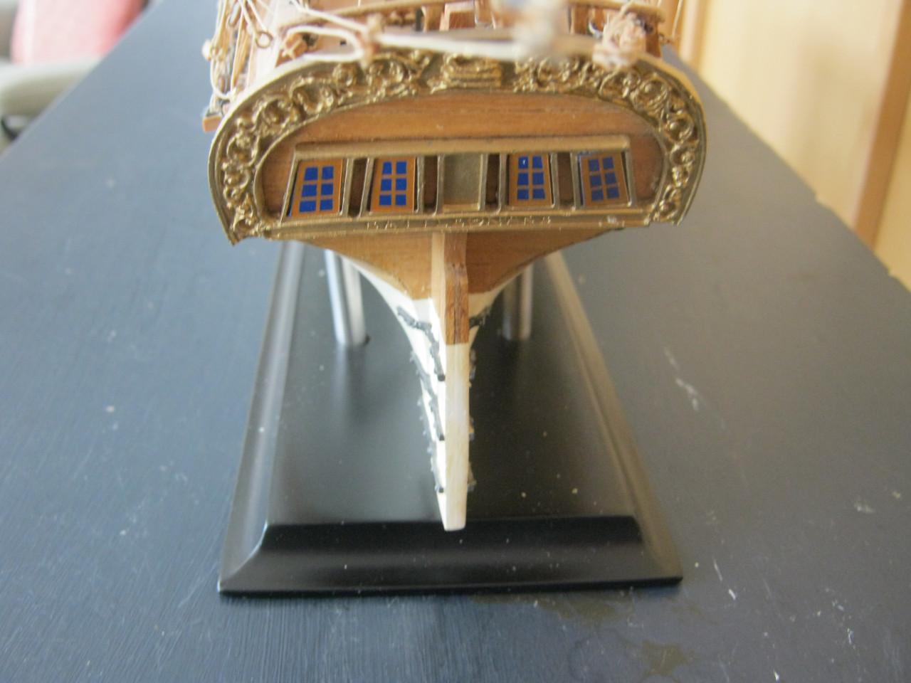 Scheepsmodel USS Rattlesnake.