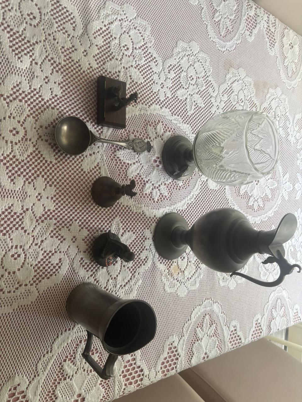 Tinnen accessoires