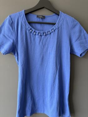 Leona per Donna Dames shirt - Korte Mouw