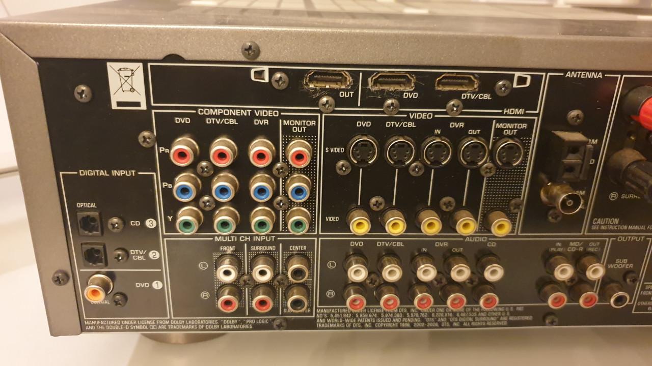 Yamaha home cinema hdmi met storing