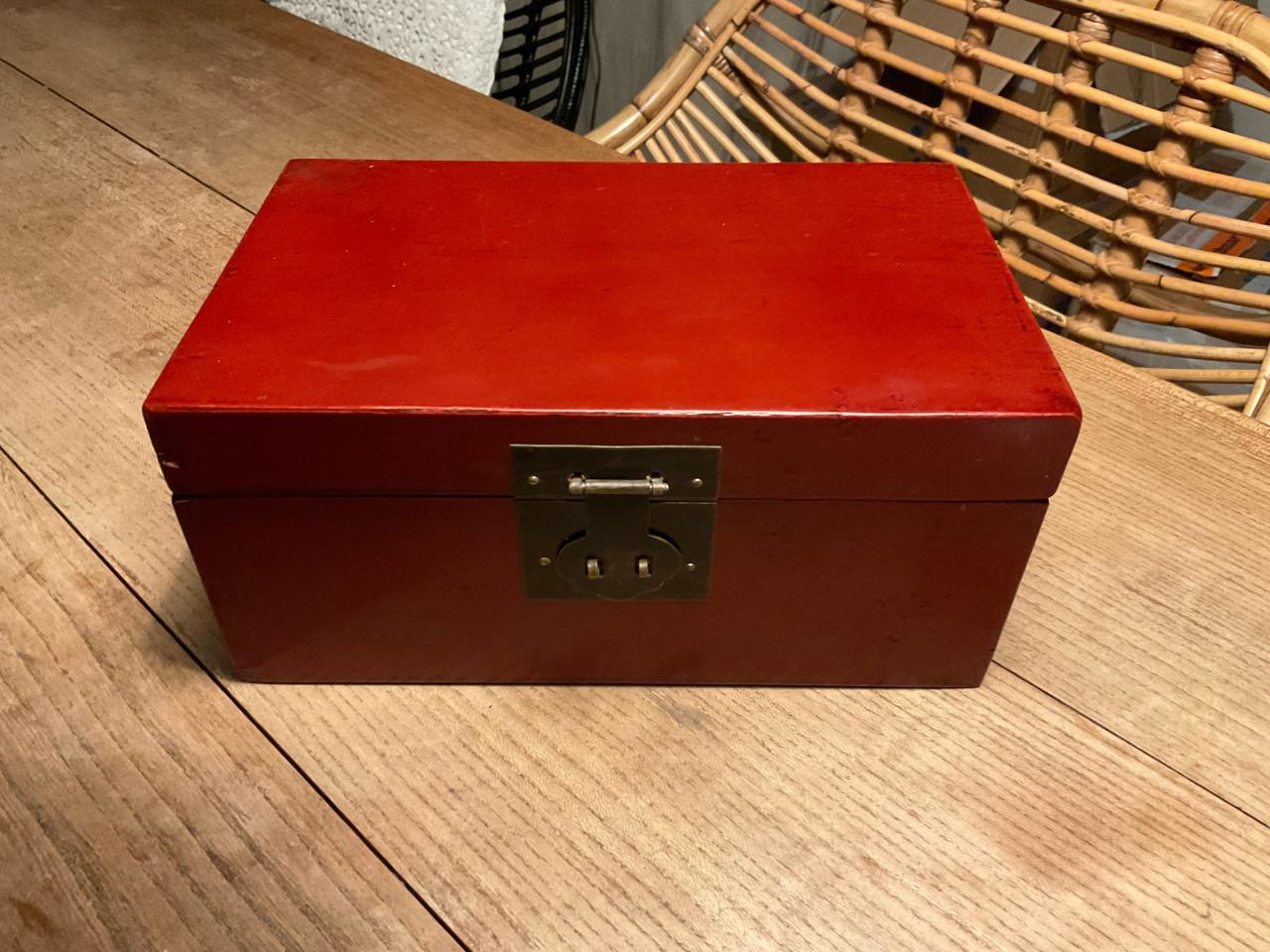 Vintage kistje voor bijv. juwelen