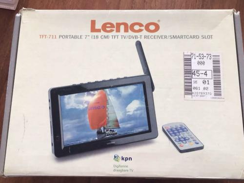 Lenco TFT-711 Draagbare TV - 7 inch (18 cm) met DVB-T