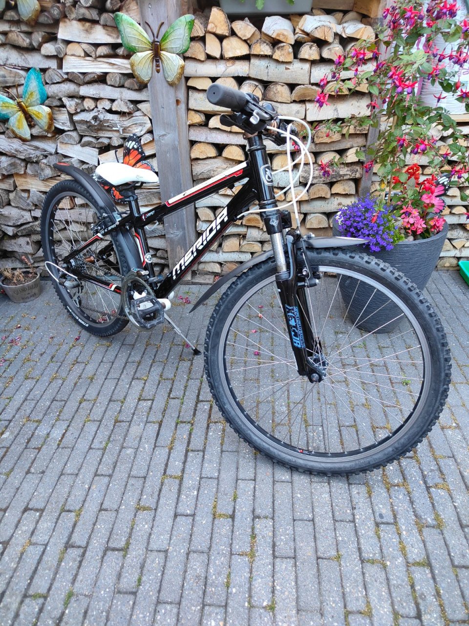 Merida Dakar 24 inch mountainbike 24 versnellingen verende voorvork