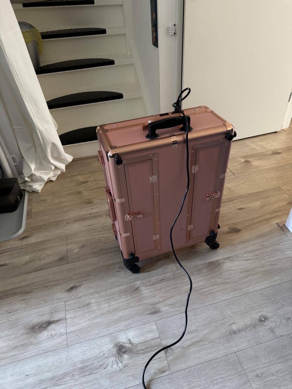 Mobiele Visagiekoffer/kaptafel