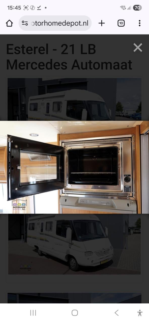 Mercedes estarel camper CDI 316 uit 2003