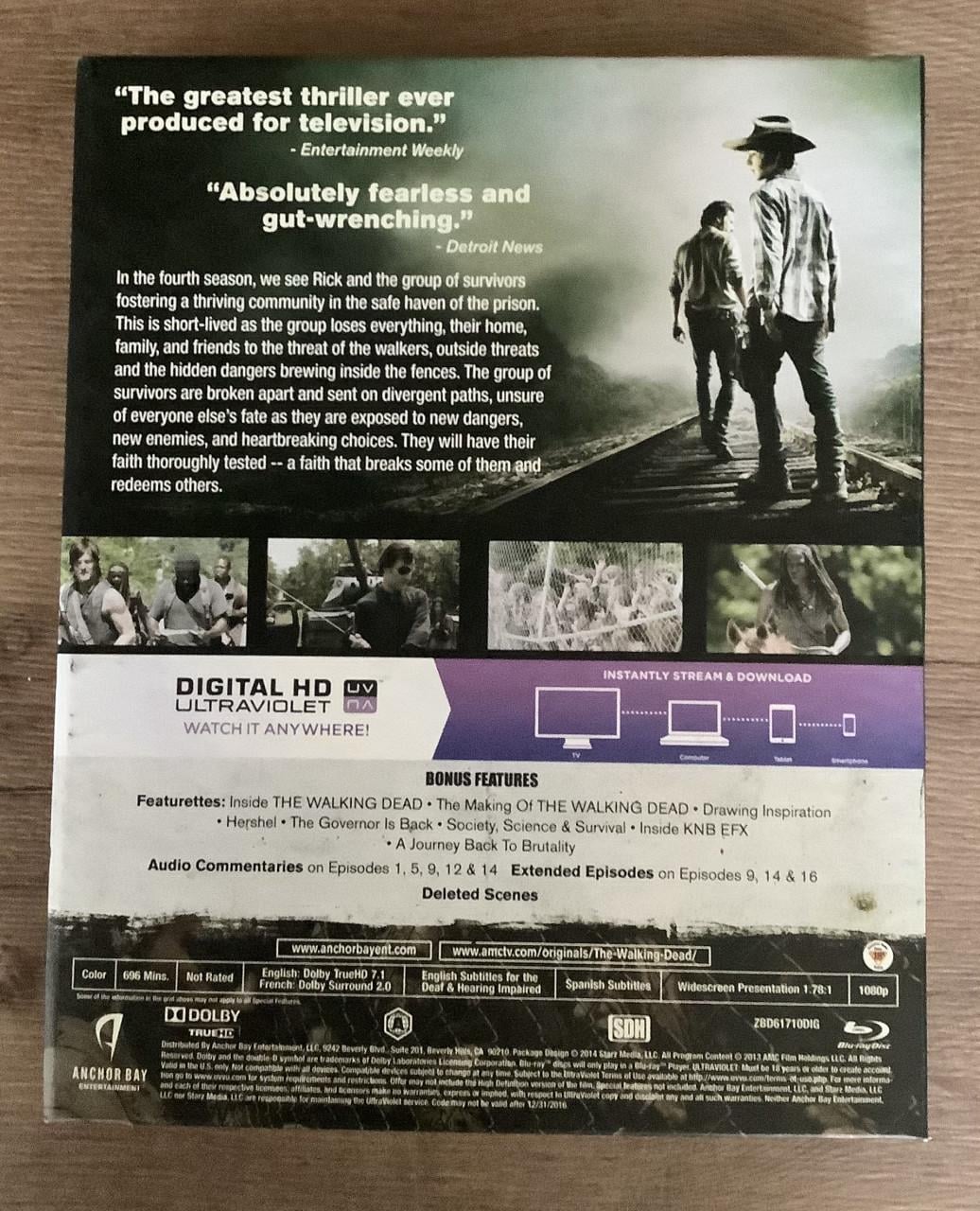 The Walking Dead Seizoen 4 Blu-ray Speciale Editie