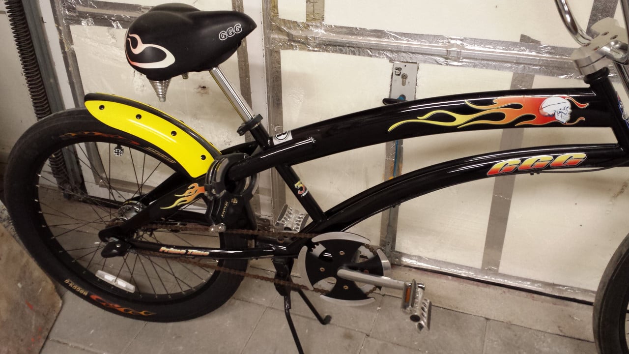 Supergave (Amerikaanse import)  "3G" chopperfiets fiets