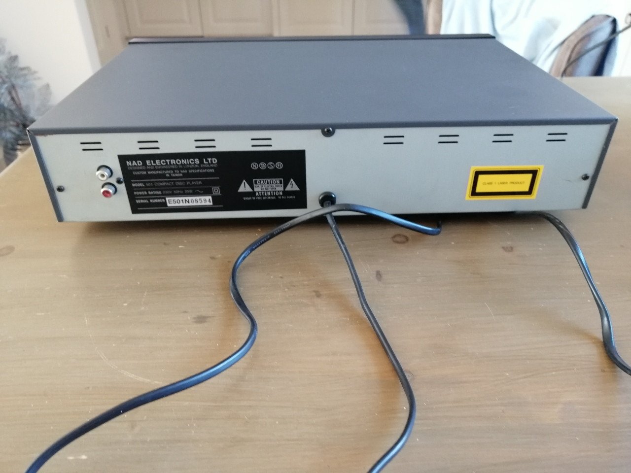 Te Koop: zgan NAD cd speler