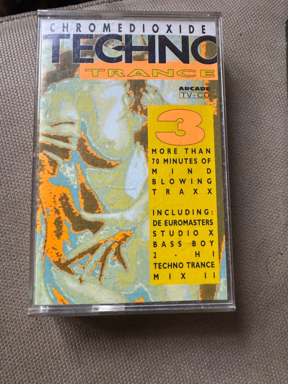 9 cassette tapes div. genres