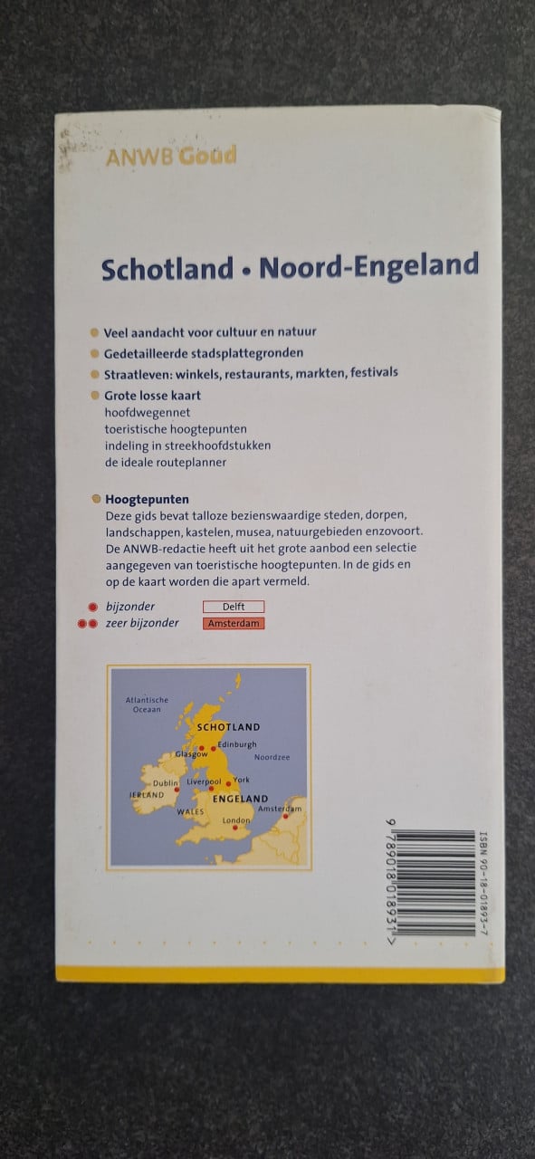 Reisgids Noord Engeland en Schotland
