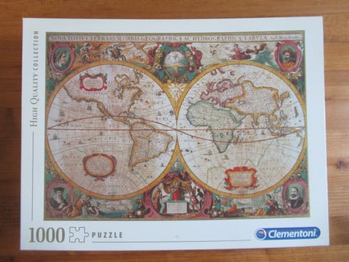 Leuke, volledige puzzel van 1000 stukjes