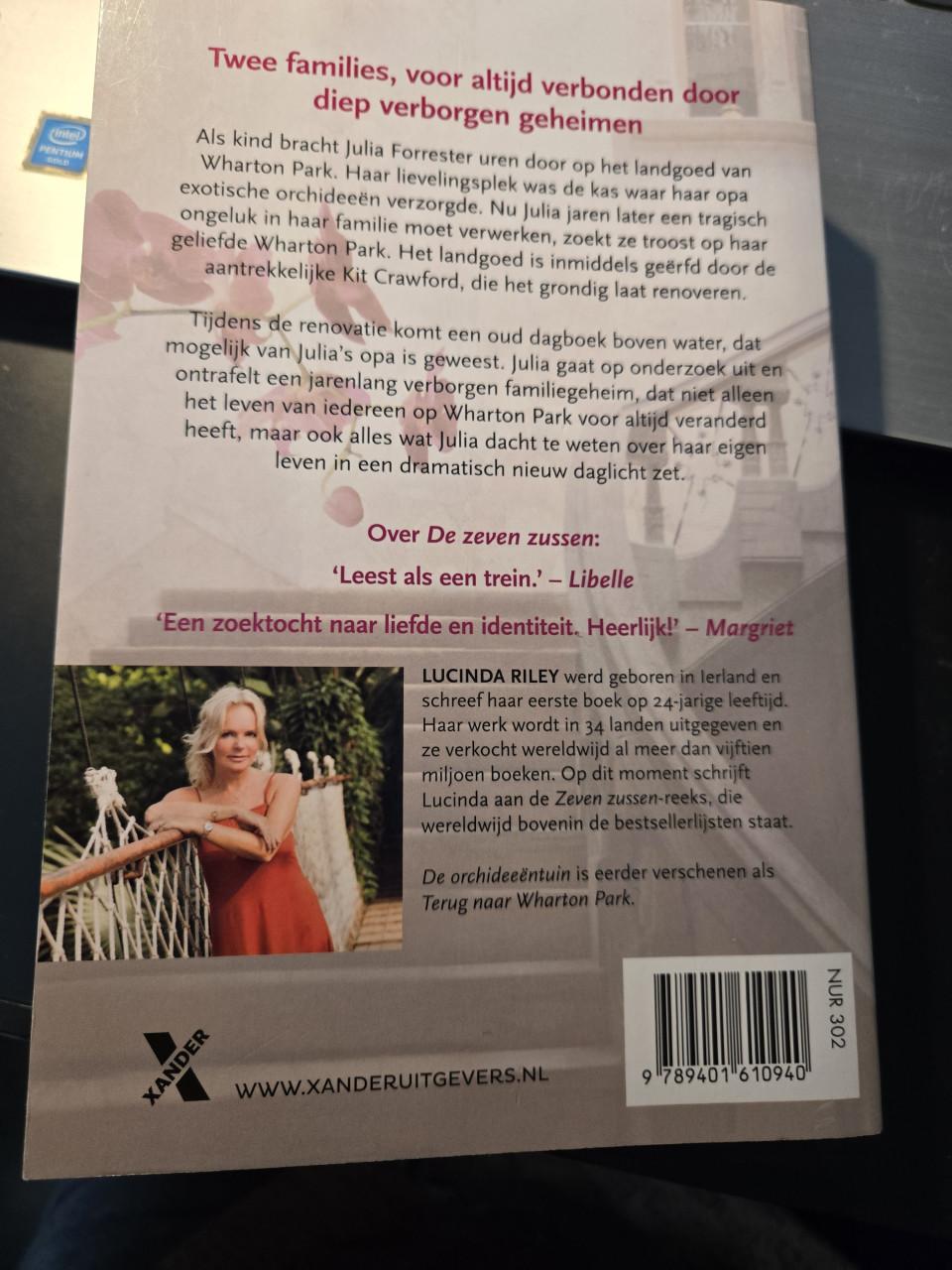 Boek: De orchideeentuin , Lucinda Riley 6e druk 2020