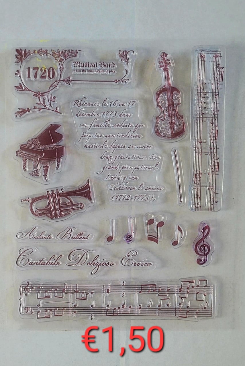 Sjabloon, stempels, Stencils   Vanaf € 0,50