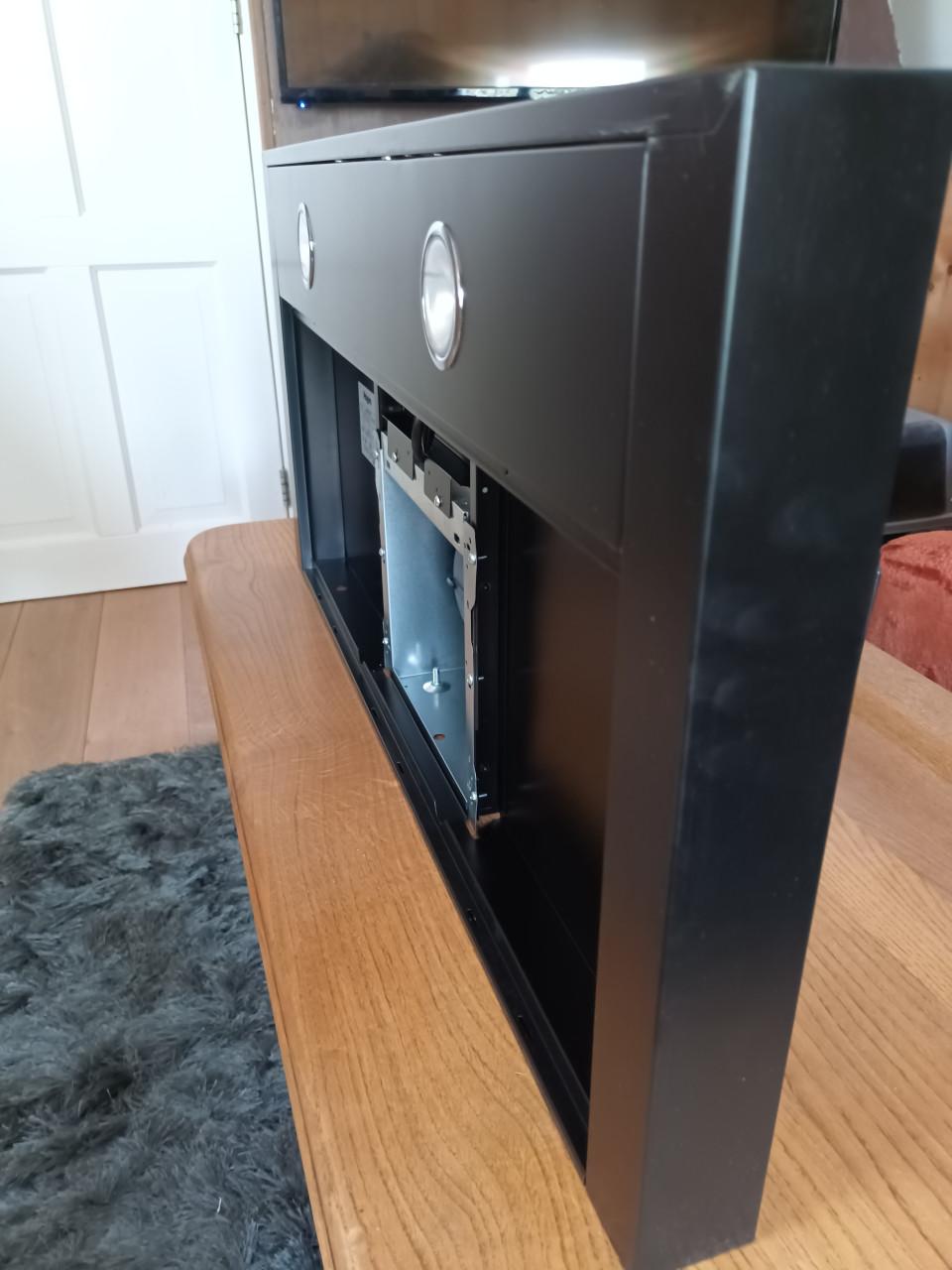 Afzuigkap Pelgrim BSK962 mat zwart 90 cm breed NIEUW