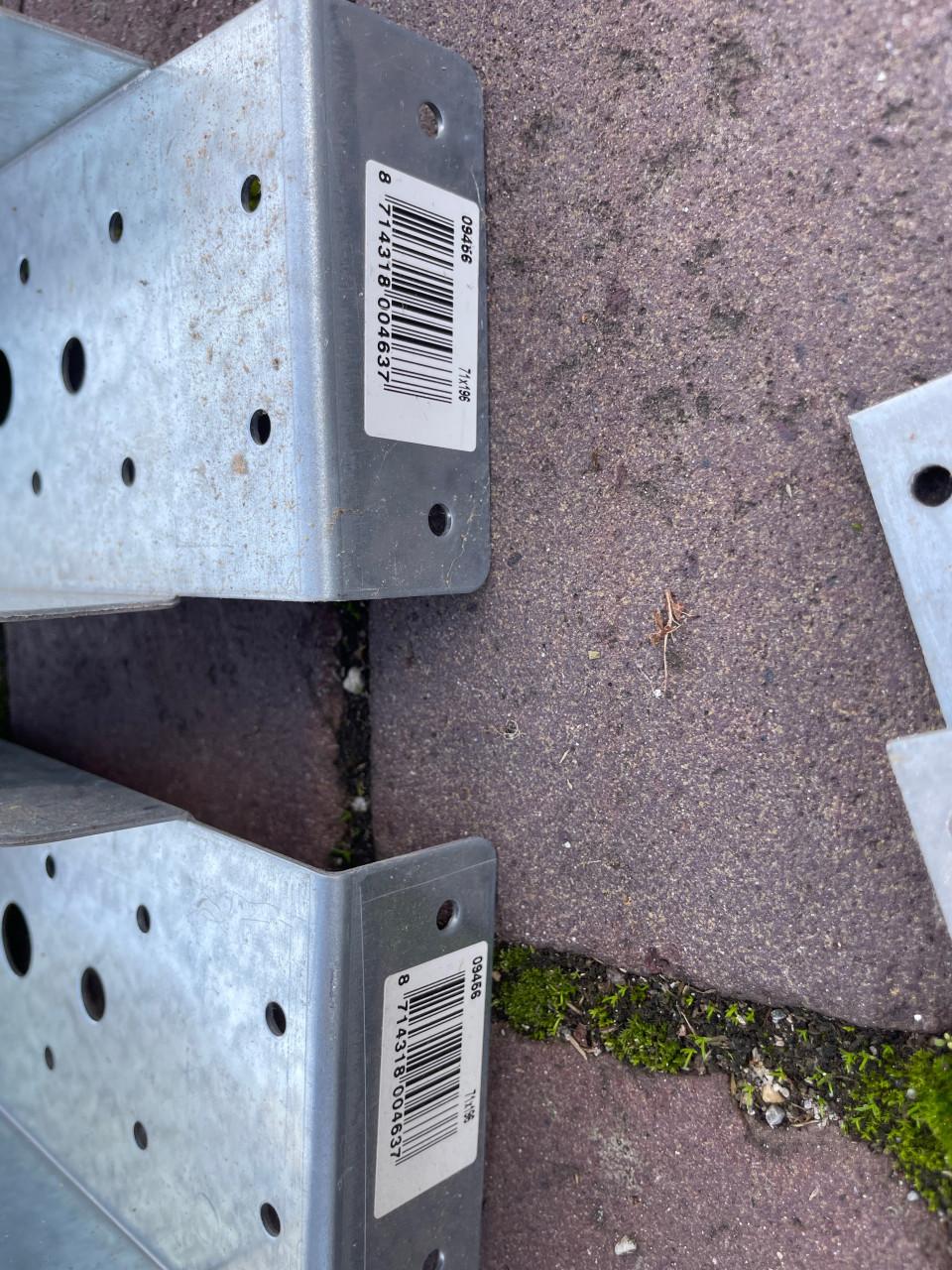 Balk dragers balkbevestiging