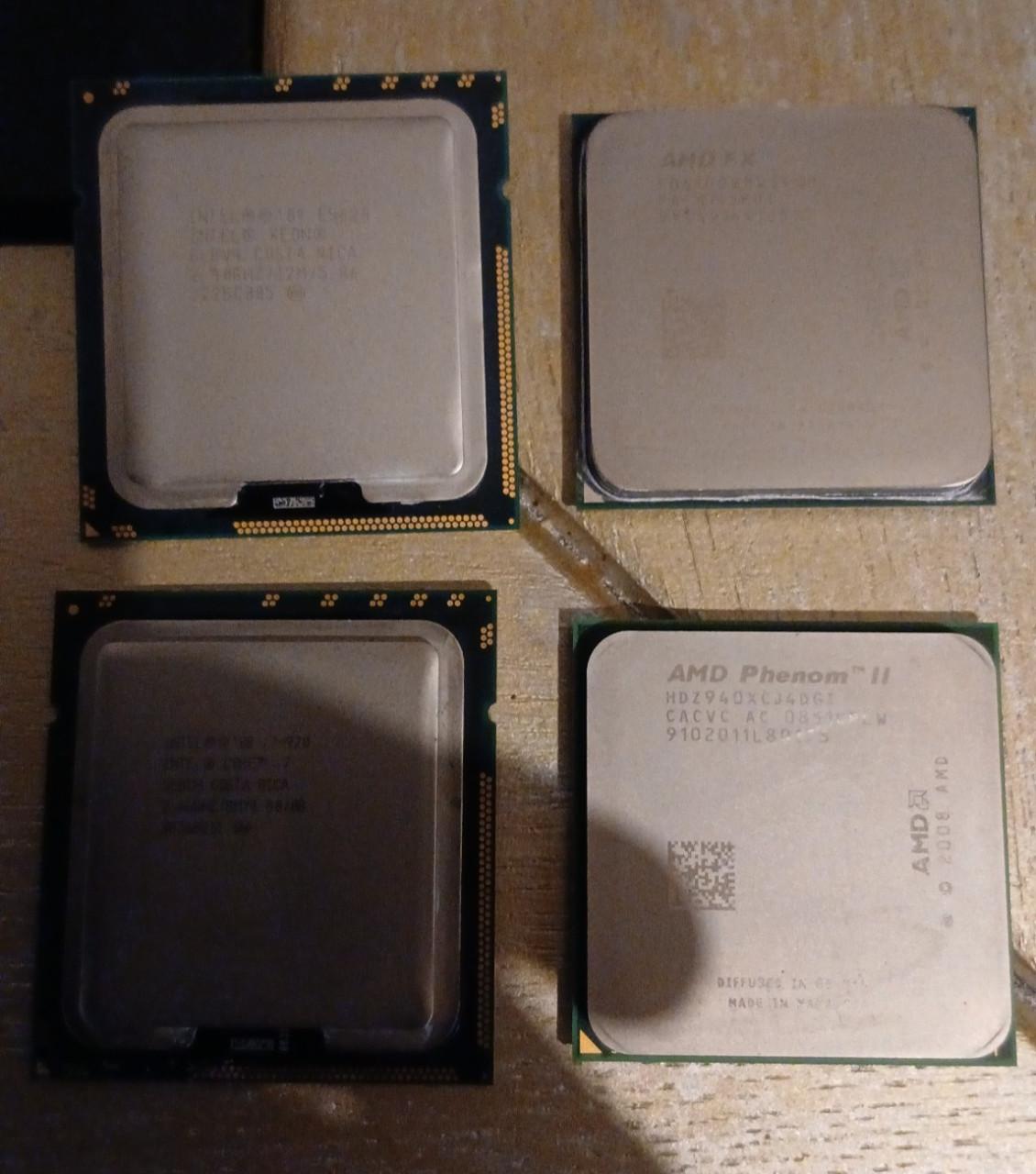 Diverse cpu's