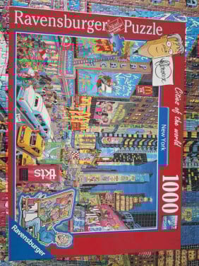 Ravensburger puzzel New York 1000 stukjes