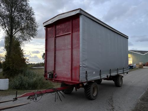 Oogstwagen met oogstband