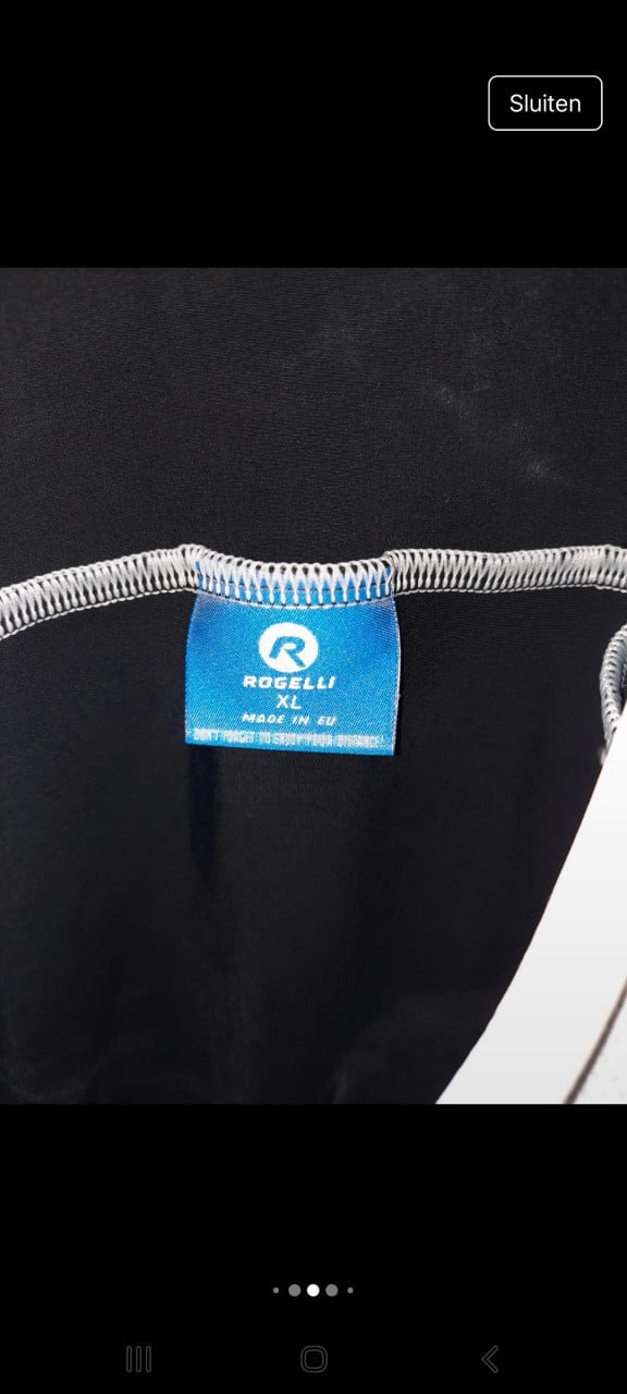 Rogelli wielrenbroek xl