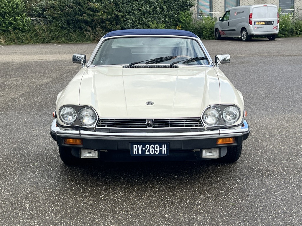 Jaguar Xj xjs-c 5.3 v12 targa met zeldzame hardtop