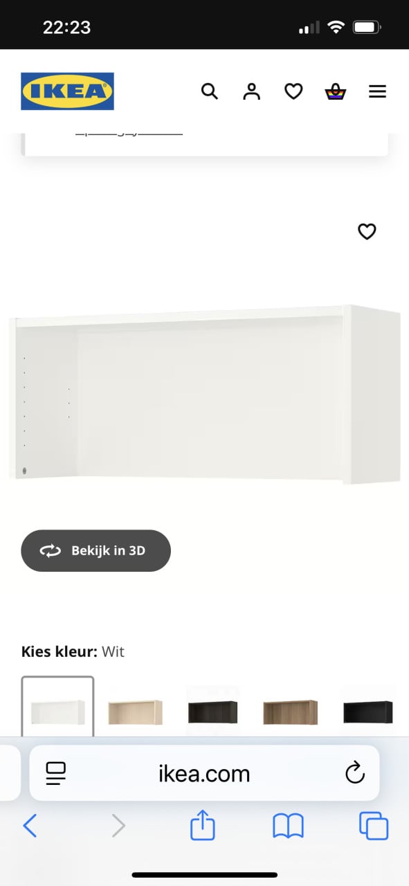 IKEA Billy opzetdeel. Twee stuks.