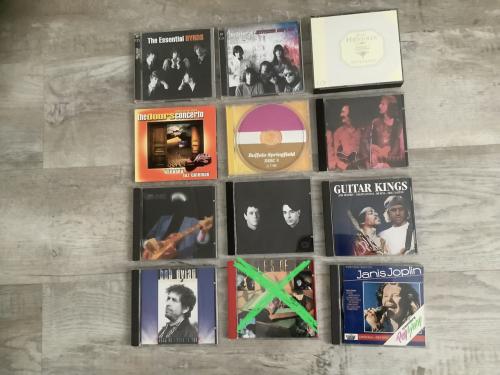 14 Rock CD’s - Jaren ‘60/‘70/‘80