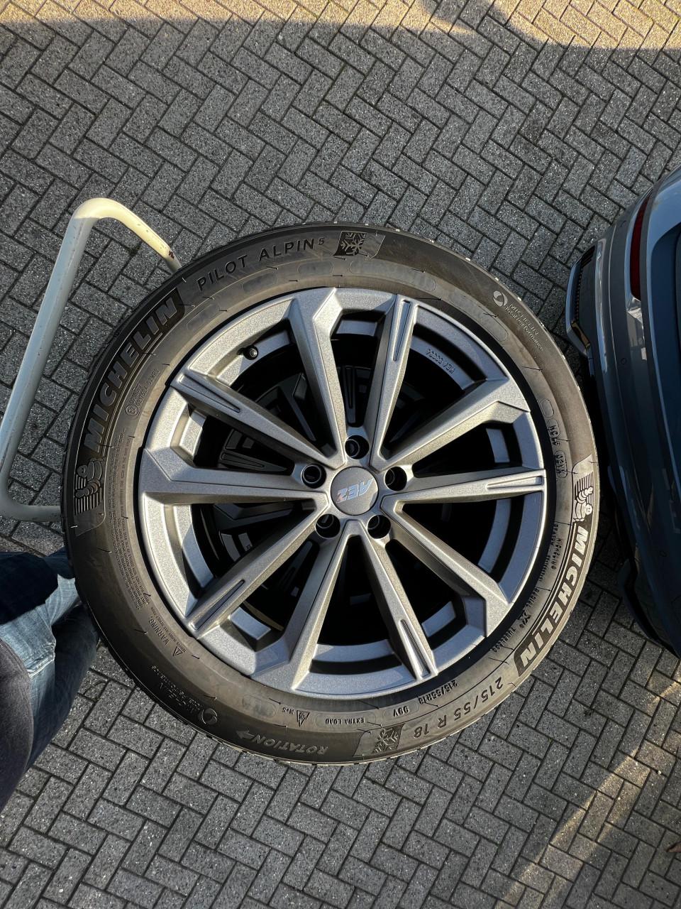 Velgen met Winterbanden