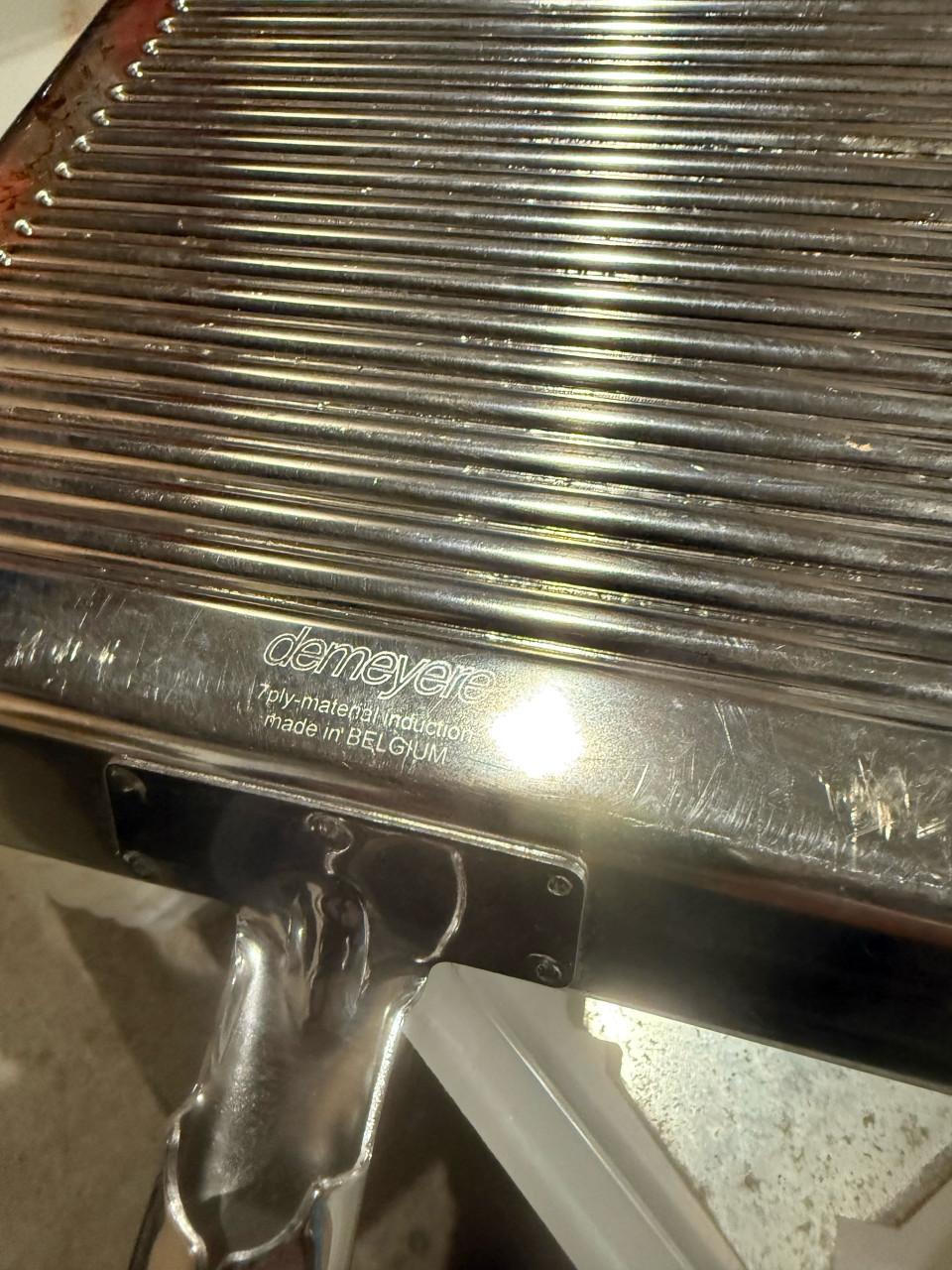 Braadslede plus bakpan van het topmerk demeyere