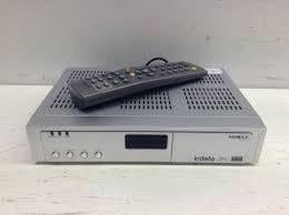 Twee stuks Humax digitale ontvangers type IR-Fox-C, zilverkleurig