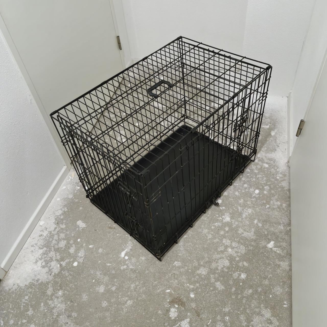 Honden Bench (Twin Door) inklapbaar