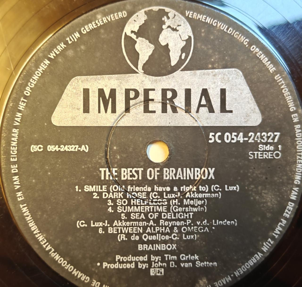 Te Koop LP Brainbox - The Beste Of Brainbox