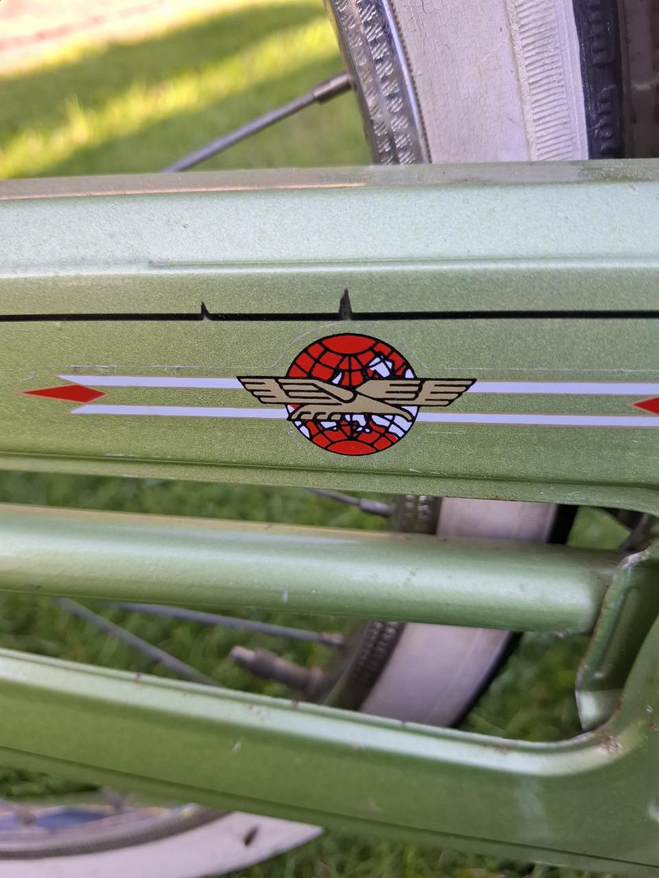 Retro vouwfiets
