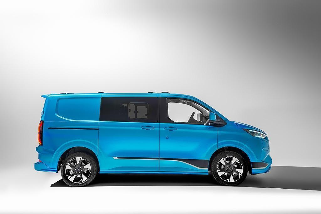 Ford E-transit Custom 65kwh 136pk l1h1 trend | te bestellen | sync 4 | appl