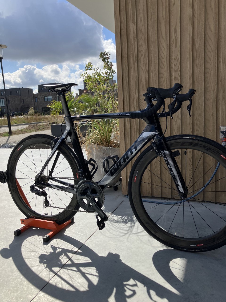 Racefiets schade