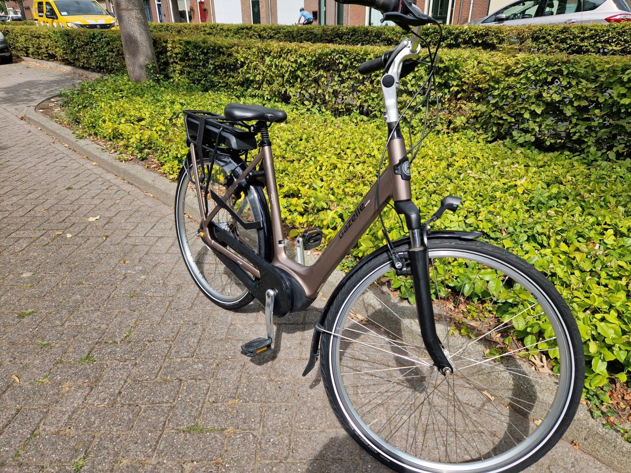 Schitterende Gazelle Orange met Bosch middenmotor en 500WH accu