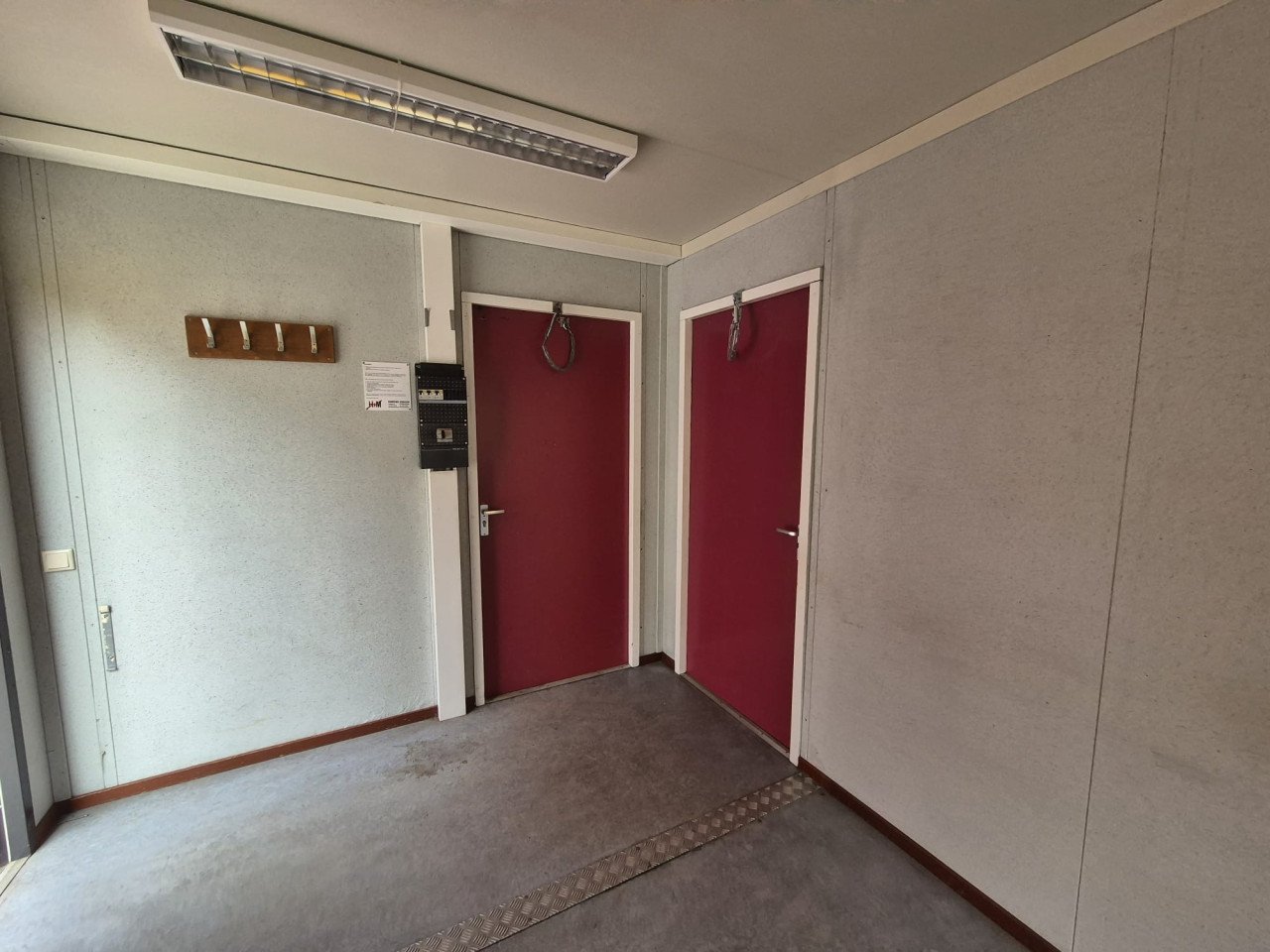 6x3m kantoorunit / woonunit / schaftkeet / bouwkeet