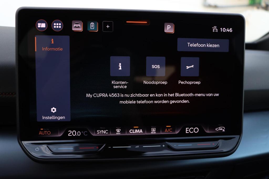 Cupra Born business 63 kwh 231pk | soh 98,8% |